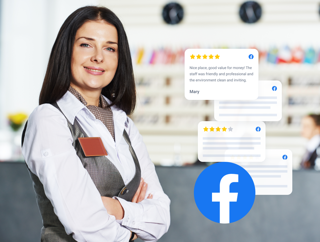 hotel manager and facebook reviews