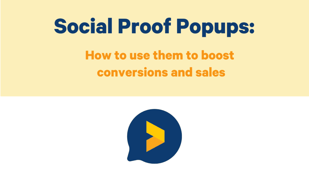 social proof popup