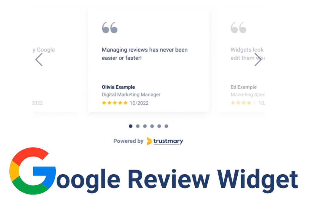 google review widget