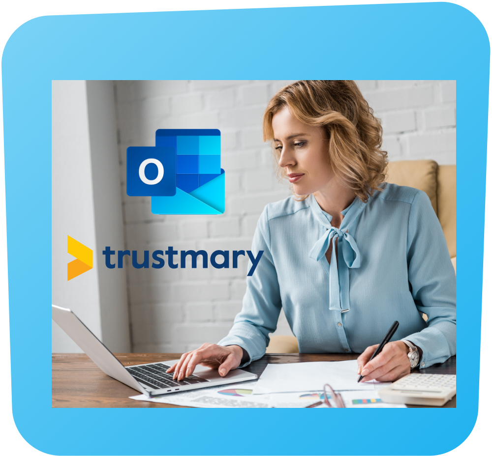 outlook surveys with trustmary