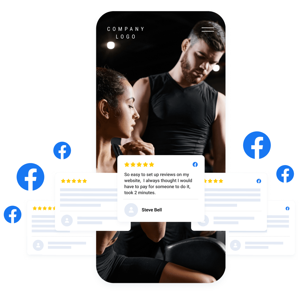 facebook review widget