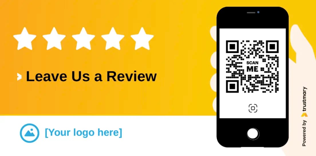 qr code review card