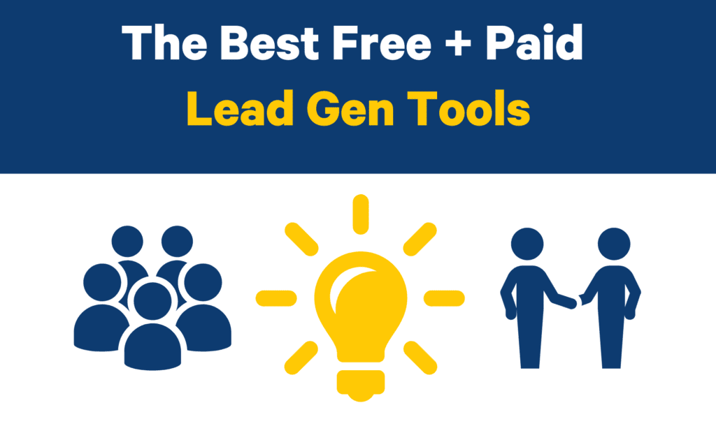 Best Tools for Lead Generation (17 free + 26 paid) - Trustmary