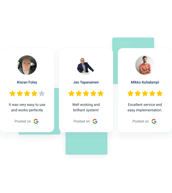 Add Google reviews to your website with a stylish and customizable Google review widget