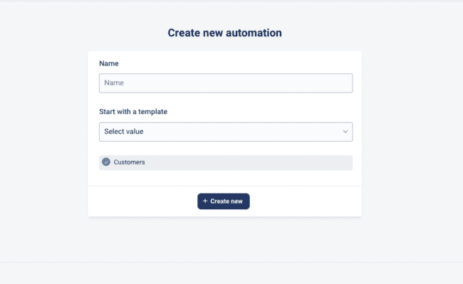 Message & Automation templates