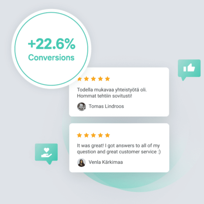 boost conversion rates with reviews