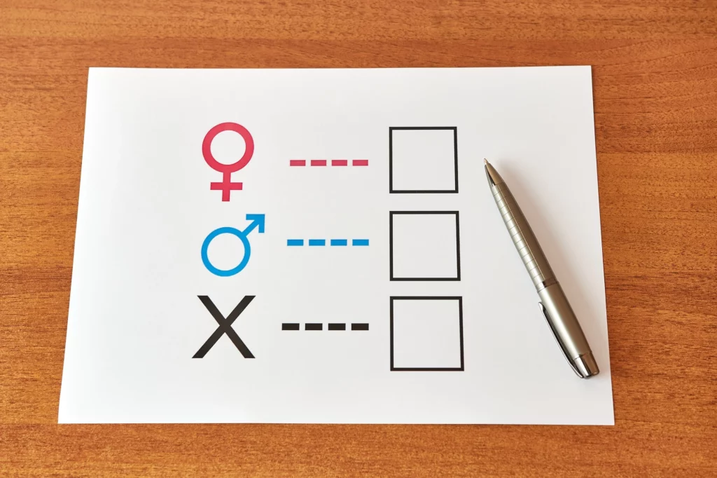 gender question in survey