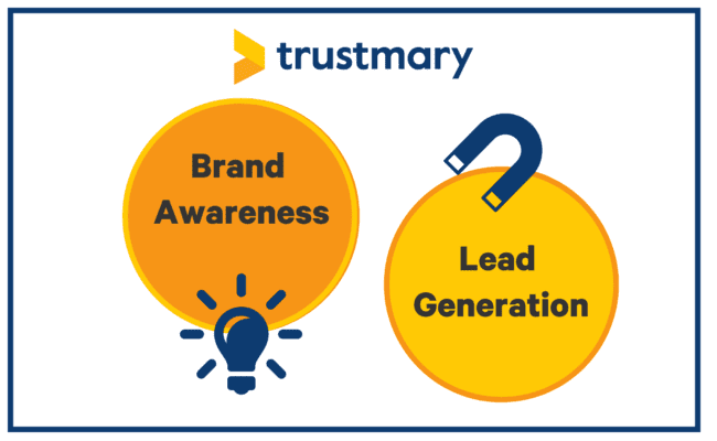 brand awareness vs lead generation