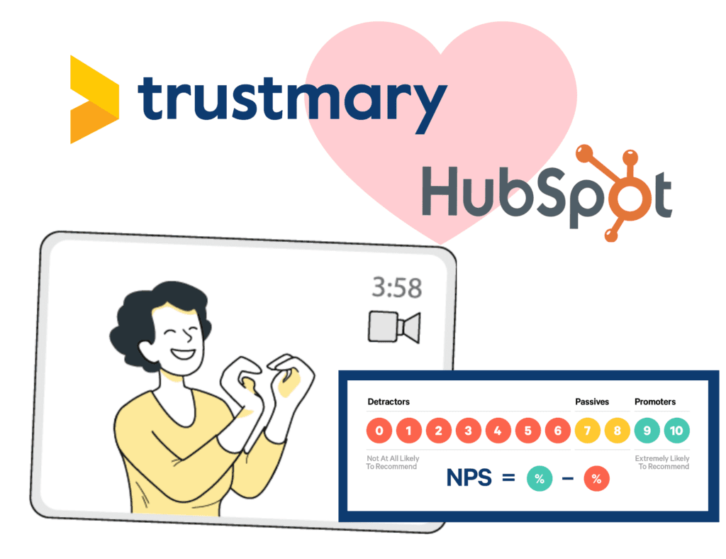 Video-Testimonials von Hubspot: Automatisch