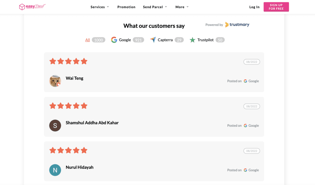 all reviews in one place