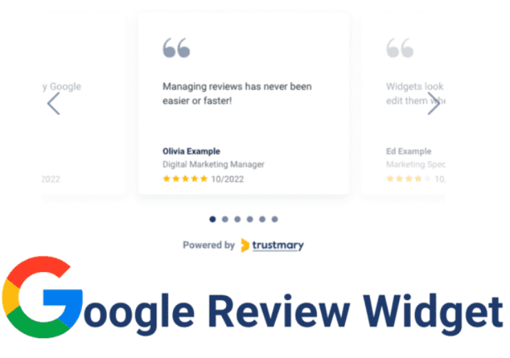 8 mallar för Google Review Widget