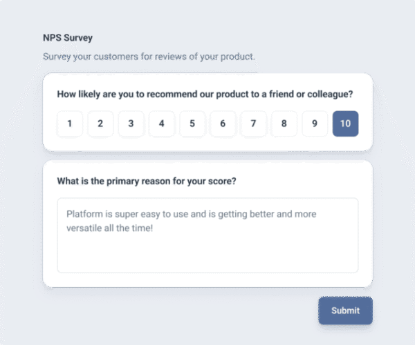 NPS survey