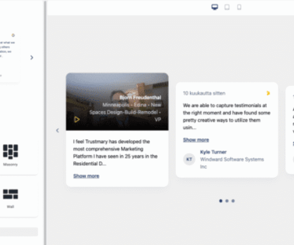 widget editor