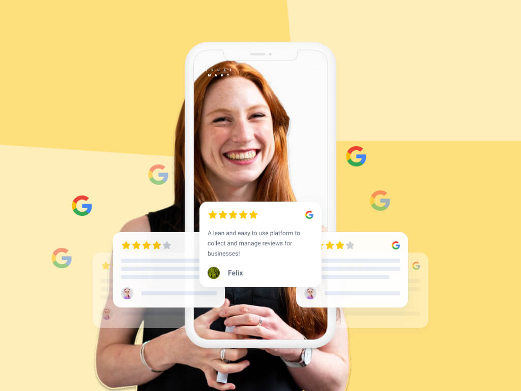 review templates are easy to use to design a widget