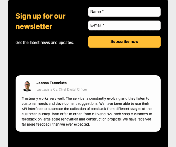 lead generation pop-up