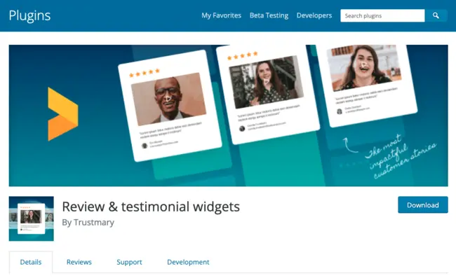 trustmary reviews plugin