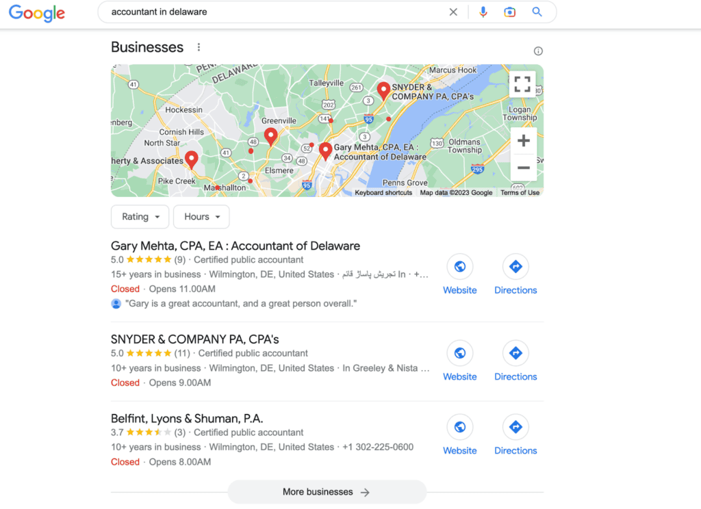 google review schema data