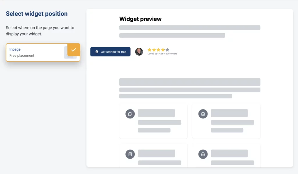 best hero cta widget for embedding google reviews on website