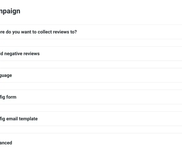 create your campaign under one simple tool