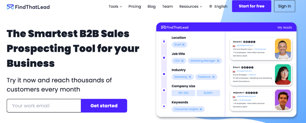 best lead gen tools comparison