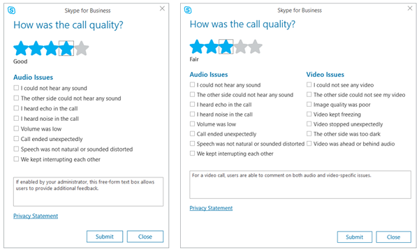 identify problems feedback form