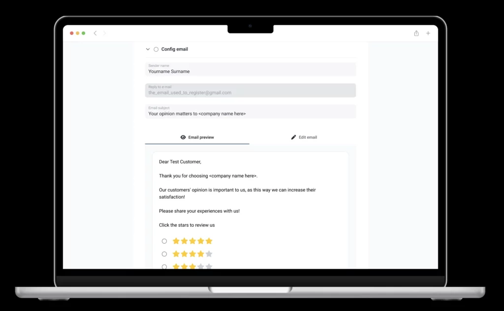 using a clear feedback form design can lead to increased response rates. Always opt for a modern look in your feedback forms