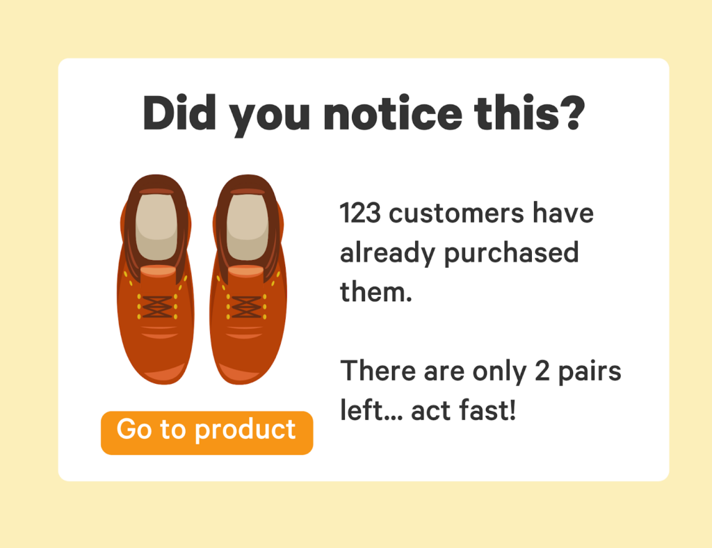 custom content popup can work wonders to boost your sales and conversions