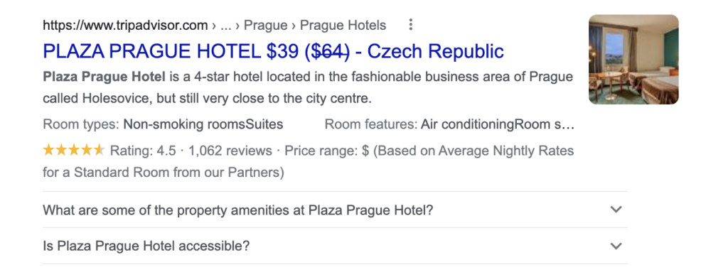 star rating can help increase CTR in serps