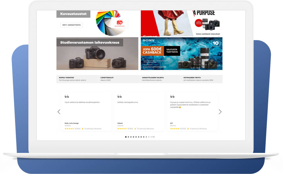 studiovarustamo has a widget on their front page