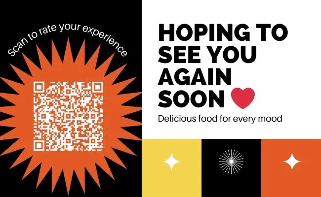add google review qr code to printed materials to get reviews