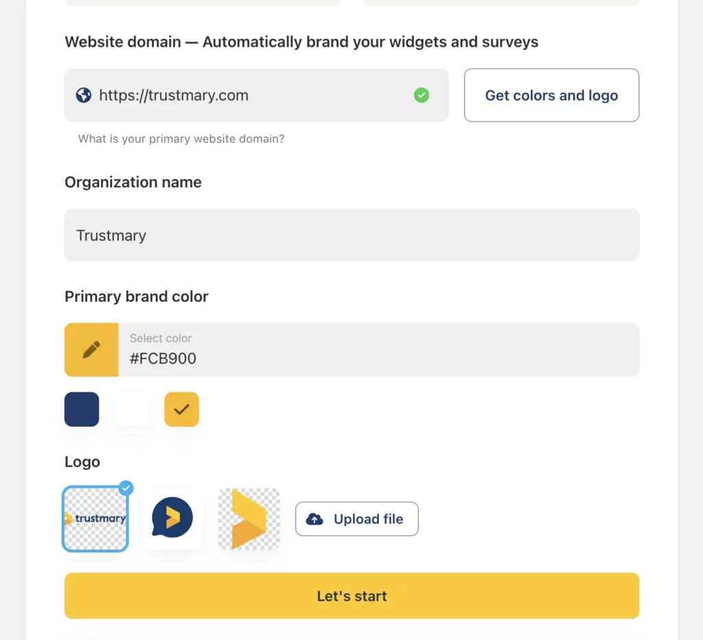 branding the survey