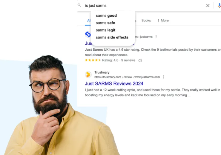 Just SARMS: Company Reviews for E-commerce