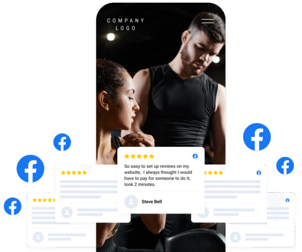 facebook review widget