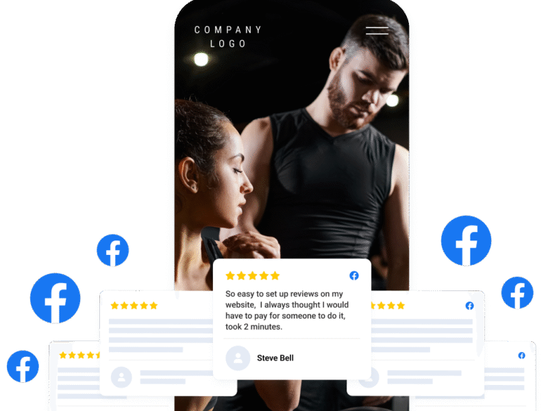 facebook review widget