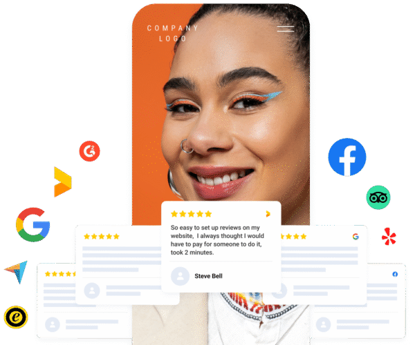 all in one review widget – add reviews to website from different sources: google, facebook, trustmary etc.