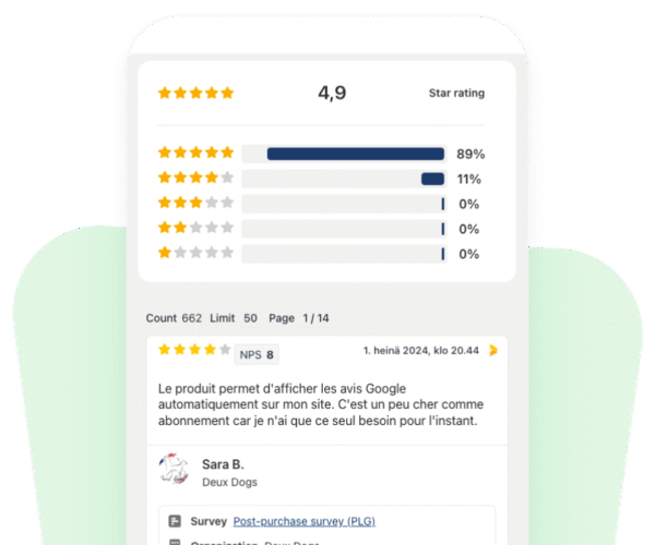 manage reviews from one place