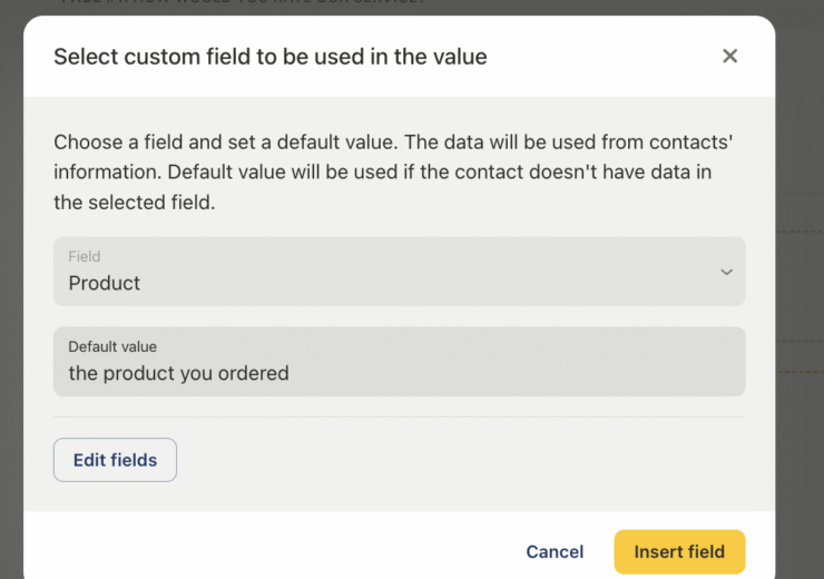 Use Custom Fields in Surveys and Widgets