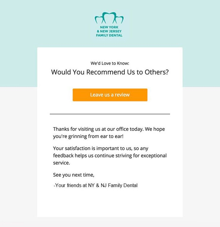 screenshot from a review request