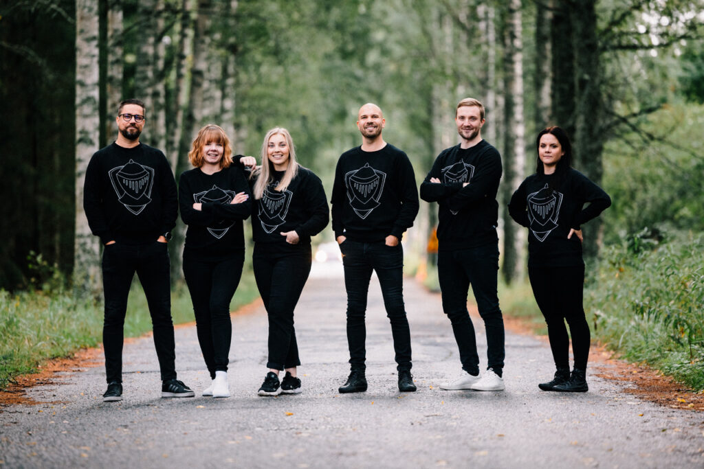 perintäritarin tiimi käyttää trustmarya