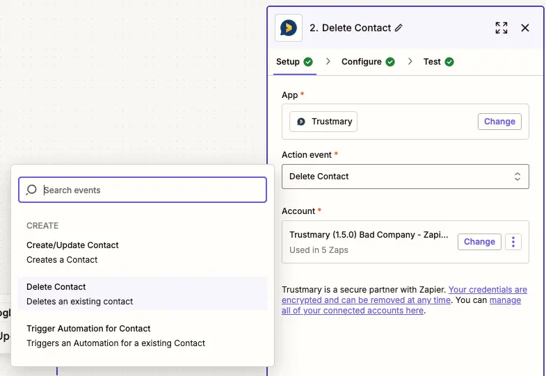 Updated Zapier Integration Supports New Functionalities