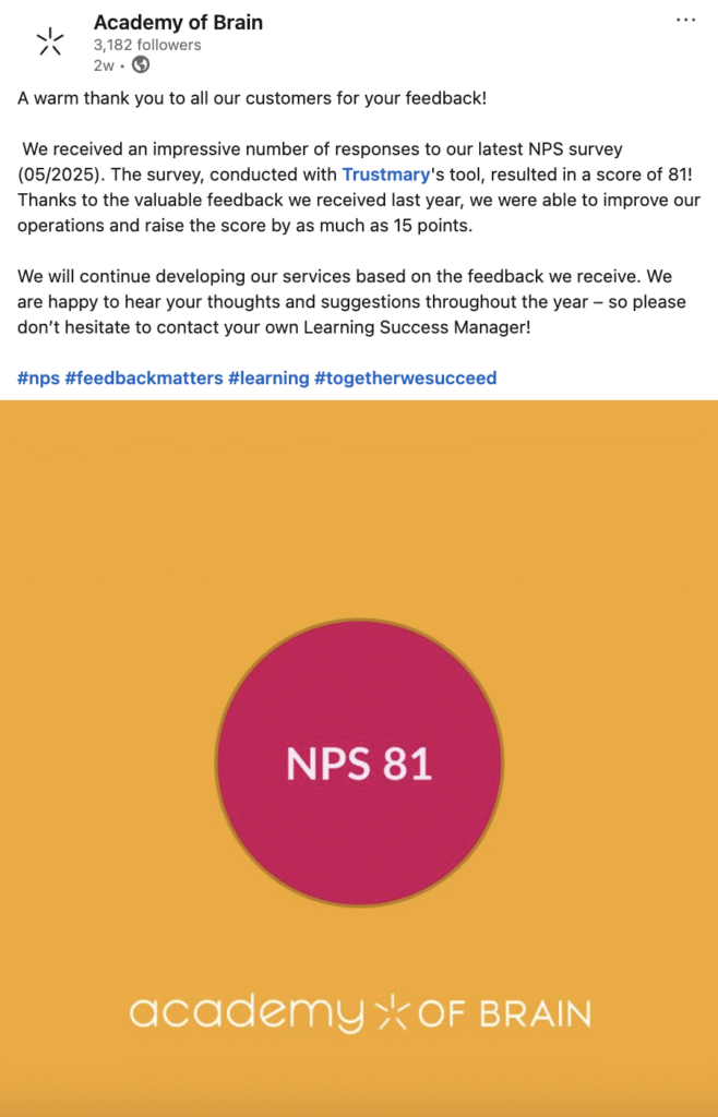 sharing social proof on linkedin